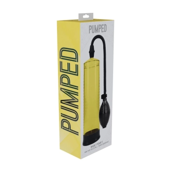 Pompka próżniowa Pumped wodoodporna żółta 31 cm