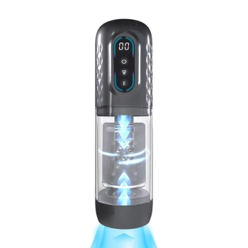 Masturbator pompka Vortex ssąco rotacyjny Pumped 30 cm