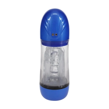 Pompka ssąca wibracyjna SonicPull Pumped niebieska 25 cm