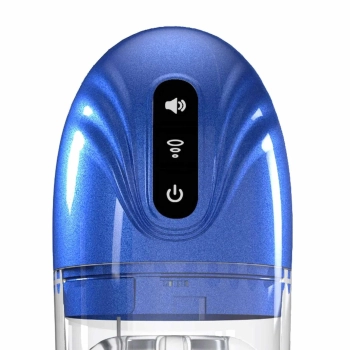 Pompka ssąca wibracyjna SonicPull Pumped niebieska 25 cm