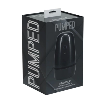 Pompka masturbacyjna Pulsar z ssaniem i wibracją Pumped 14,5 cm