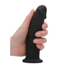 Silicone Dildo Without Balls - 15,3 cm - Black