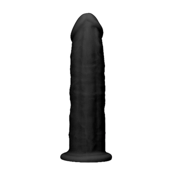 Silicone Dildo Without Balls - 15,3 cm - Black