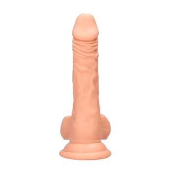 Dildo realistyczne z jądrami RealRock TPE 19 cm