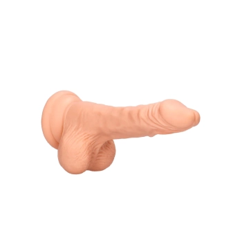 Dildo realistyczne z jądrami RealRock TPE 19 cm