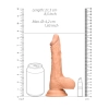 Dildo realistyczne RealRock z jądrami 21.5 cm