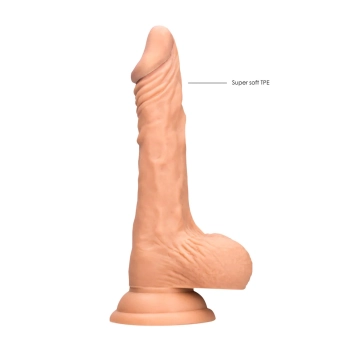 Dildo realistyczne RealRock z jądrami 21.5 cm