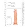 Dildo realistyczne RealRock bez jąder 20 cm