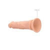 Realistyczne dildo RealRock bez jąder 24 cm