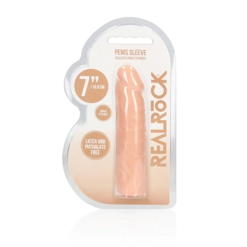 Proteza na penisa RealRock TPE 17 cm