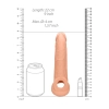 Przedłużka na penisa RealRock realistyczna TPE 20 cm