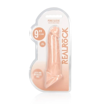 Przedłużka na penisa RealRock realistyczna TPE 20 cm