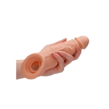 Przedłużka na penisa RealRock realistyczna TPE 20 cm