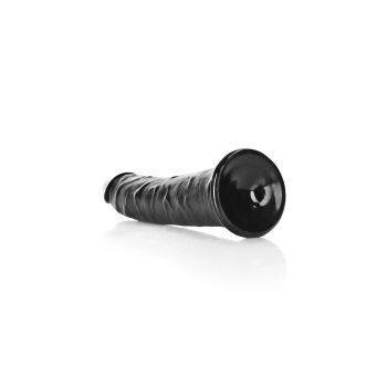 Dildo realistyczne slim RealRock z przyssawką 18 cm
