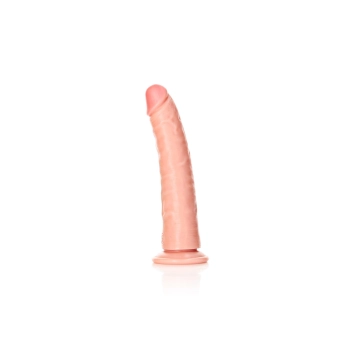 Dildo realistyczne slim RealRock z przyssawką 18 cm