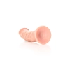 Dildo realistyczne zakrzywione RealRock z przyssawką 18 cm