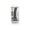 Dildo realistyczne zakrzywione RealRock z moszną i przyssawką 20,5 cm