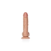 Dildo realistyczne RealRock zakrzywione z przyssawką 20 cm