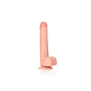 Straight Realistic Dildo  Balls  Suction Cup - 10""""/ 25,5 cm