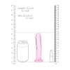 Straight Realistic Dildo with Suction Cup - 6 / 14,5