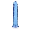 Dildo realistyczne RealRock przezroczyste z przyssawką 23 cm