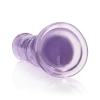 Dildo realistyczne RealRock przezroczyste z przyssawką 23 cm