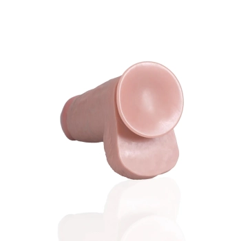 Dildo realistyczne RealRock grube z moszną 20,3 cm PVC