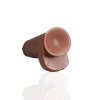Dildo realistyczne RealRock grube z moszną 23 cm cieliste