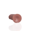 Dildo realistyczne grube proste bez jąder RealRock 20 cm cieliste