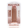 Dildo realistyczne grube proste bez jąder RealRock 20,3 cm