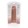 Dildo realistyczne grube proste bez jąder RealRock 20,3 cm