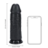 Dildo realistyczne grube bez jąder RealRock 23 cm