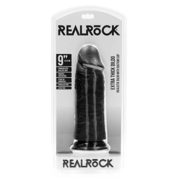 Dildo realistyczne grube bez jąder RealRock 23 cm
