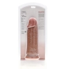 Dildo realistyczne RealRock grube proste 23 cm beżowe