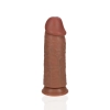 Dildo realistyczne RealRock grube proste 23 cm beżowe