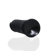 Dildo realistyczne RealRock grube proste bez jąder 25 cm czarne
