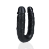 Dildo podwójne w kształcie U RealRock 12,7 cm czarny