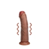 Wibrator realistyczny zakrzywiony RealRock cielisty 17 cm