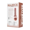 Wibrator realistyczny zakrzywiony RealRock cielisty 17 cm