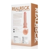 Wibrator realistyczny RealRock z jądrami 18 cm cielisty