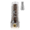 Masturbator TPE Easy Rider RealRock czarny 21,5 cm