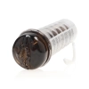 Masturbator TPE Easy Rider RealRock czarny 21,5 cm