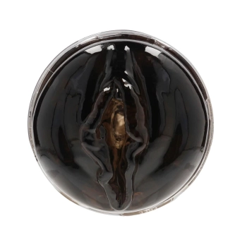 Masturbator TPE Easy Rider RealRock czarny 21,5 cm