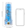 Masturbator RealRock Easy Rider niebieski TPE 21,5 cm