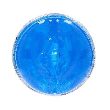 Masturbator RealRock Easy Rider niebieski TPE 21,5 cm