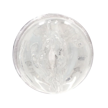 Masturbator RealRock Easy Rider przezroczysty TPE 21,5 cm
