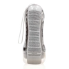 Masturbator teksturowany RealRock TPE czarny 21 cm