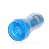 Masturbator teksturowany RealRock niebieski 21 cm