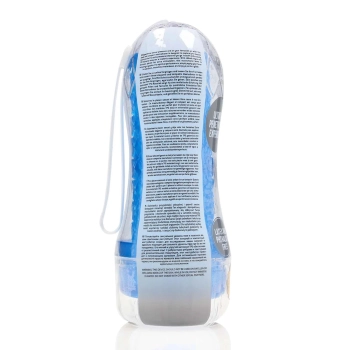 Masturbator teksturowany RealRock niebieski 21 cm