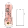 Masturbator teksturowany RealRock TPE 21 cm